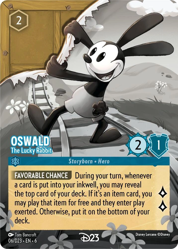 Oswald - The Lucky Rabbit Holofoil