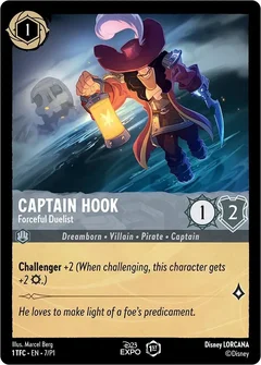 Captain Hook - Forceful Duelist Holofoil 7