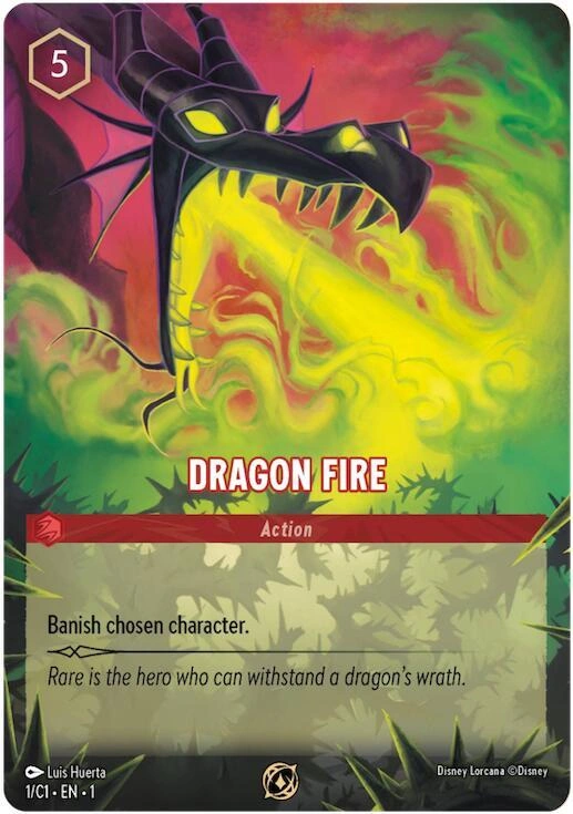 Dragon Fire Holofoil