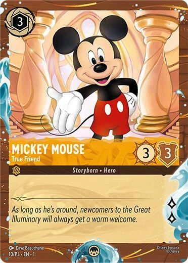 Mickey Mouse - True Friend (Disney Cruise Promo) Holofoil