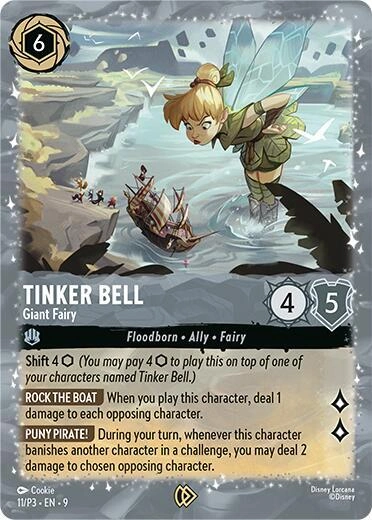 Tinker Bell - Giant Fairy Holofoil