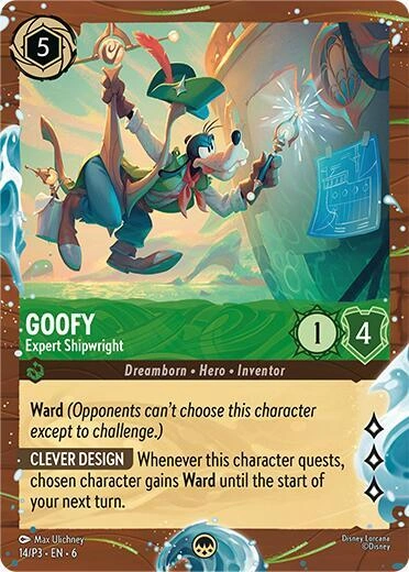 Goofy - Expert Shipwright (Disney Cruise Promo) Holofoil