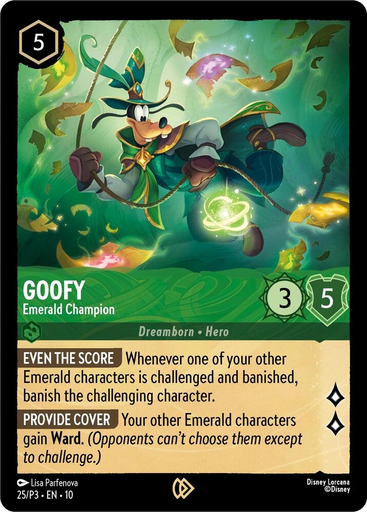Goofy - Emerald Champion