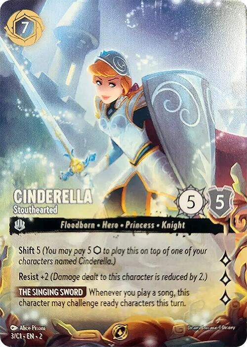 Cinderella - Stouthearted Holofoil