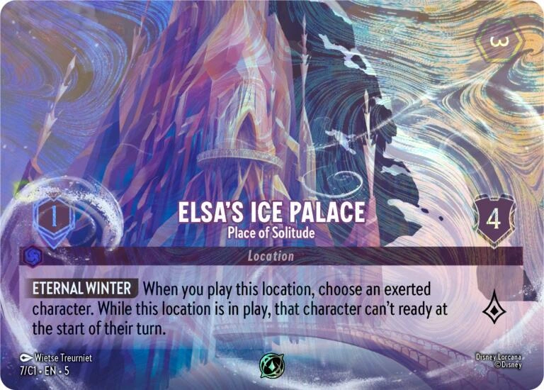 Elsa's Ice Palace - Place of Solitude Holofoil