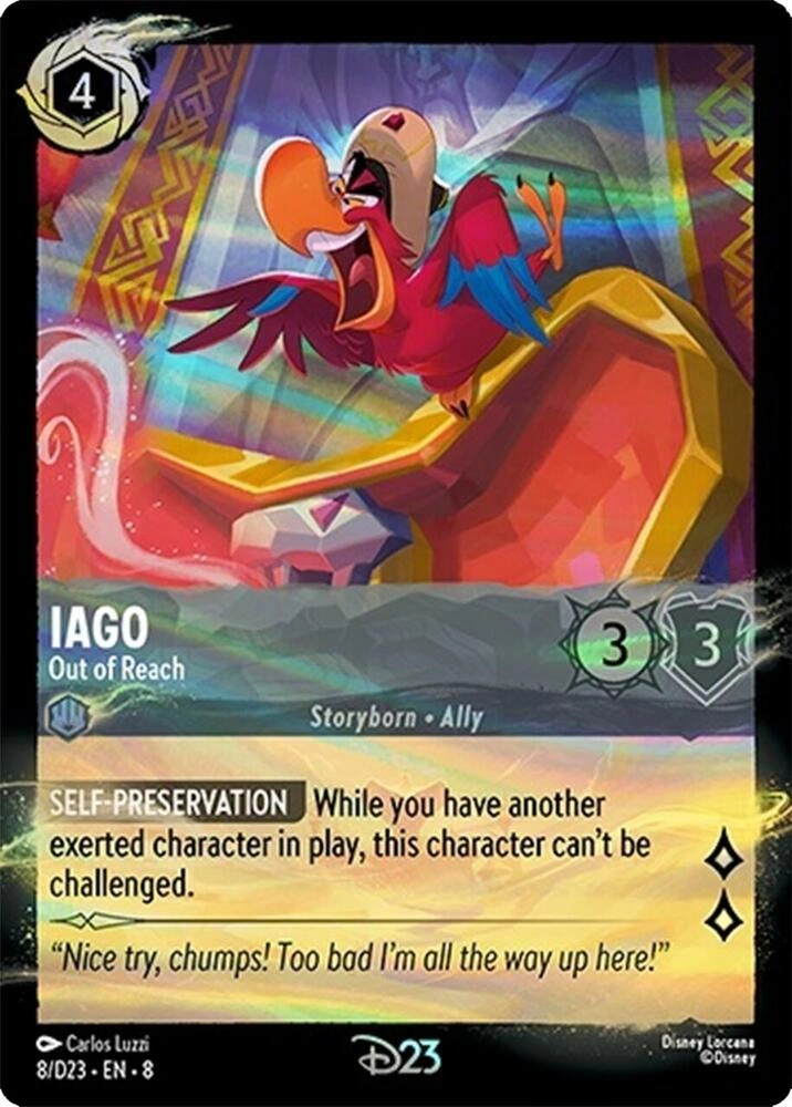 Iago - Out of Reach Holofoil