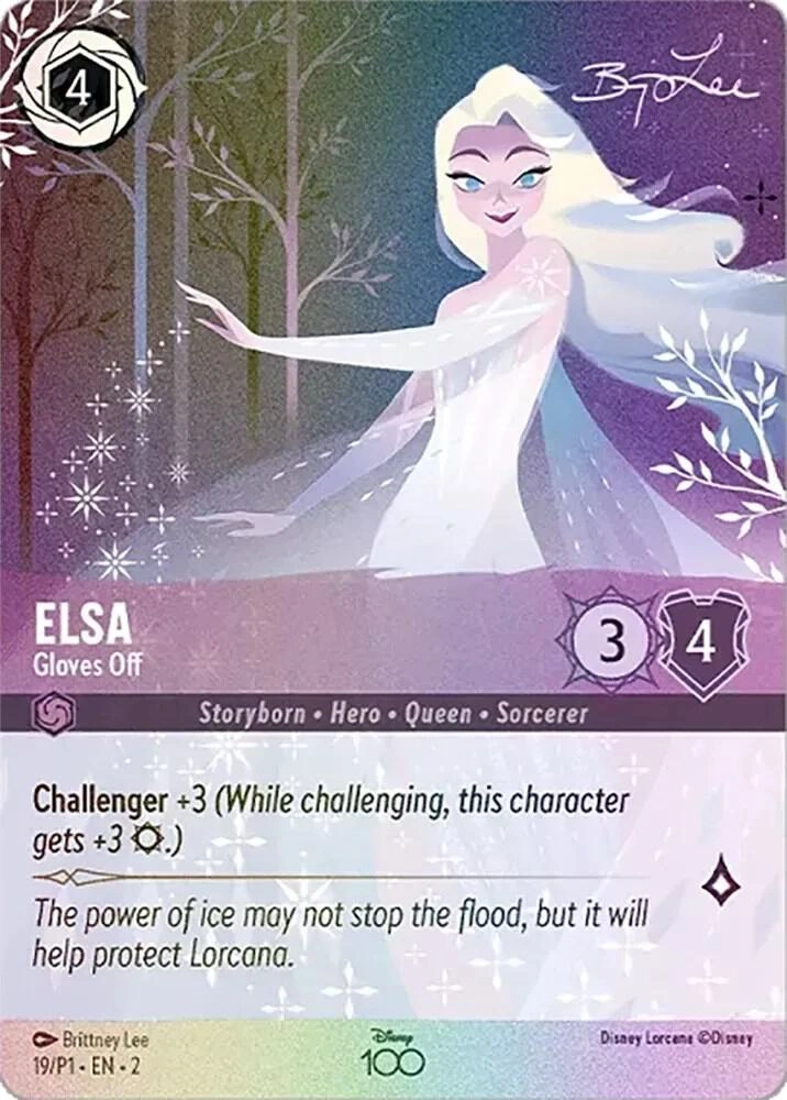 Elsa - Gloves Off (Alternate Art) Holofoil