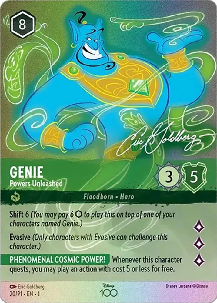 Genie - Powers Unleashed (Alternate Art) Holofoil