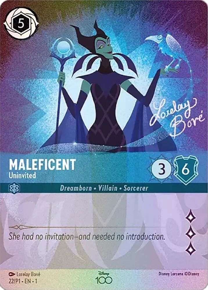 Maleficent - Uninvited (Alternate Art) Holofoil