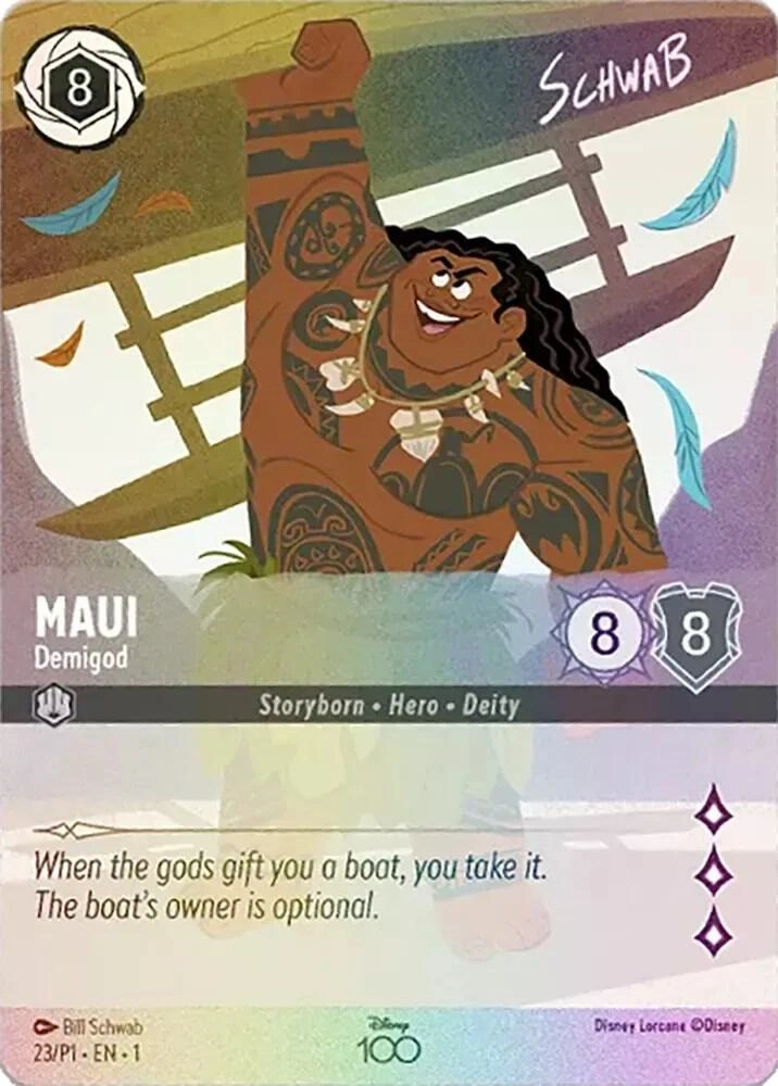 Maui - Demigod (Alternate Art) Holofoil