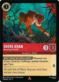 Shere Khan - Menacing Predator 104/204