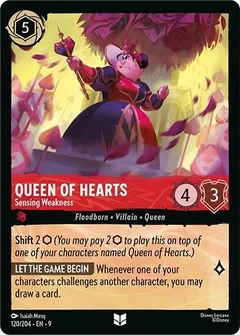 Queen of Hearts - Sensing Weakness 120/204