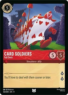 Card Soldiers - Full Deck 122/204