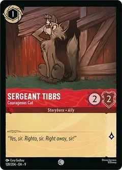 Sergeant Tibbs - Courageous Cat 128/204