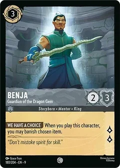 Benja - Guardian of the Dragon Gem 180/204