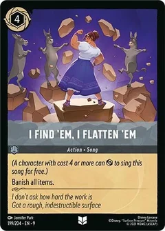 I Find 'Em, I Flatten 'Em 199/204