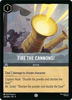 Fire the Cannons! 200/204