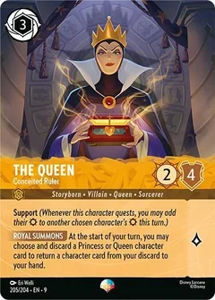 The Queen - Conceited Ruler (Epic) Holofoil 205/204