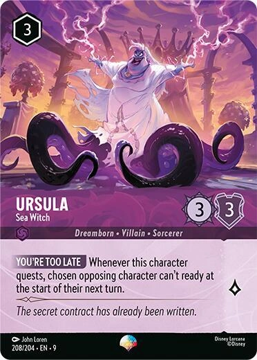 Ursula - Sea Witch (Epic) Holofoil