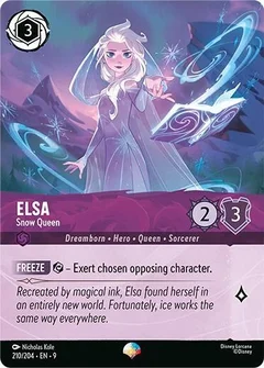 Elsa - Snow Queen (Epic) Holofoil 210/204