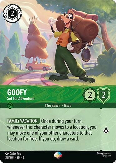 Goofy - Set for Adventure (Epic) Holofoil