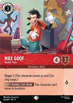 Max Goof - Rockin' Teen (Epic) Holofoil 214/204