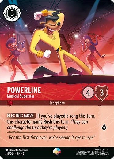 Powerline - Musical Superstar (Epic) Holofoil