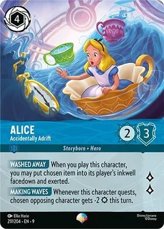 Alice - Accidentally Adrift (Epic) Holofoil 217/204