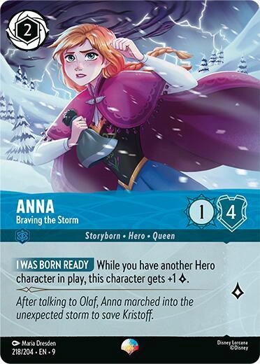 Anna - Braving the Storm (Epic) Holofoil