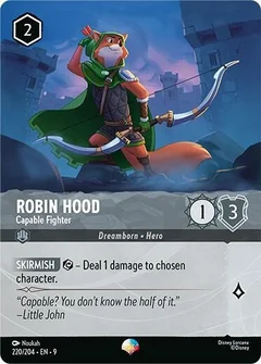 Robin Hood - Capable Fighter (Epic) Holofoil 220/204