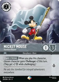 Mickey Mouse - Standard Bearer (Epic) Holofoil 221/204