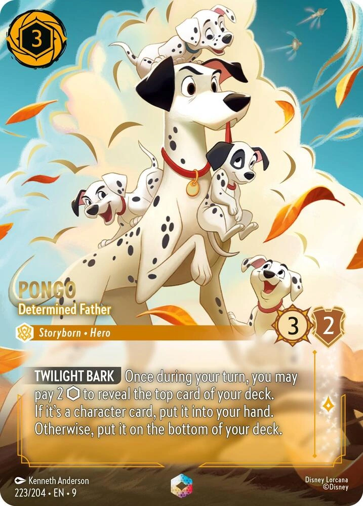 Pongo - Determined Father (Enchanted) Holofoil