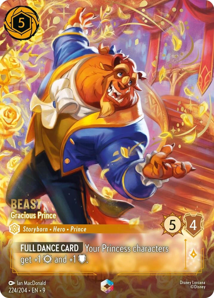 Beast - Gracious Prince (Enchanted) Holofoil