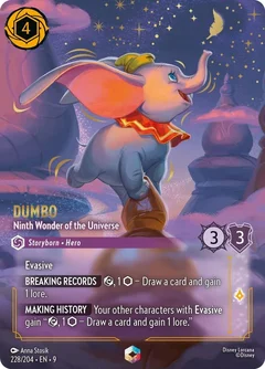 Dumbo - Ninth Wonder of the Universe (Enchanted) Holofoil 228/204