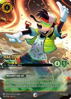 Max Goof - Chart Topper (Enchanted) Holofoil 230/204