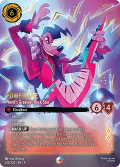 Powerline - World's Greatest Rock Star (Enchanted) Holofoil 233/204