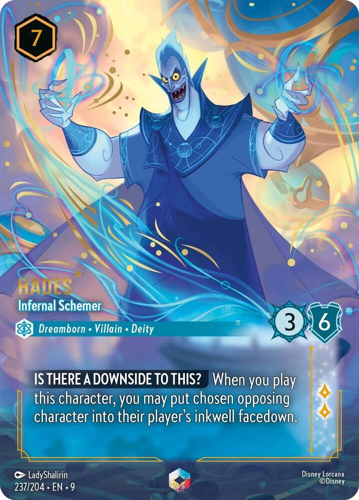 Hades - Infernal Schemer (Enchanted) Holofoil