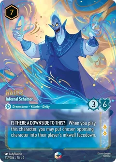 Hades - Infernal Schemer (Enchanted) Holofoil 237/204