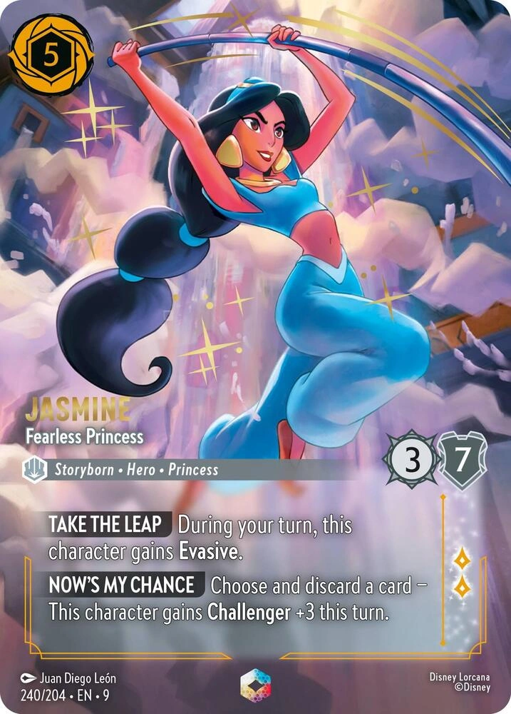Jasmine - Fearless Princess (Enchanted) Holofoil