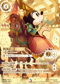 Minnie Mouse - Sweetheart Princess (Iconic) Holofoil 241/204