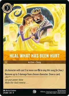 Heal What Has Been Hurt 27/204