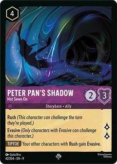 Peter Pan's Shadow - Not Sewn On 42/204
