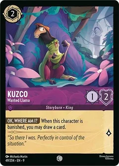 Kuzco - Wanted Llama 49/204