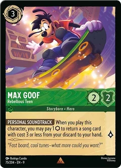 Max Goof - Rebellious Teen Holofoil 75/204