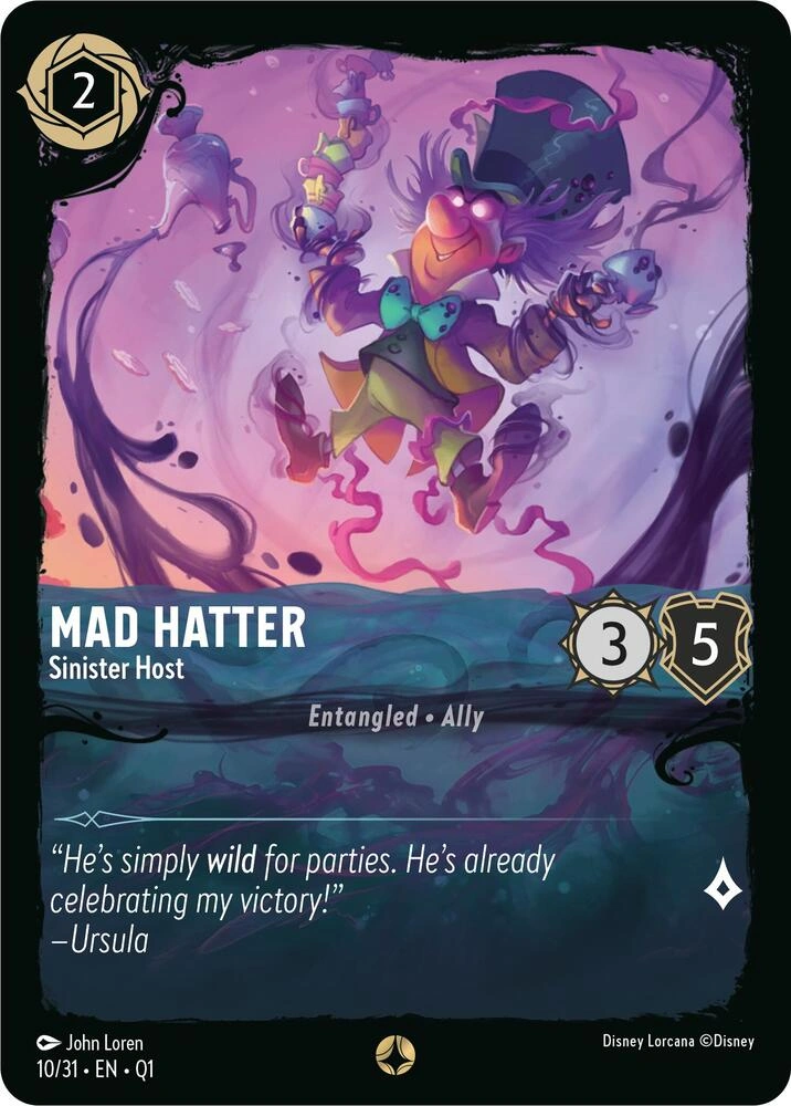 Mad Hatter - Sinister Host