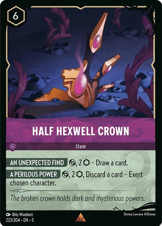 Half Hexwell Crown Holofoil