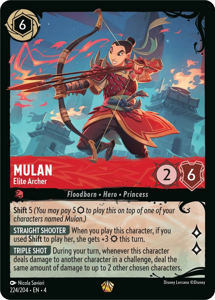 Mulan - Elite Archer (224/204)