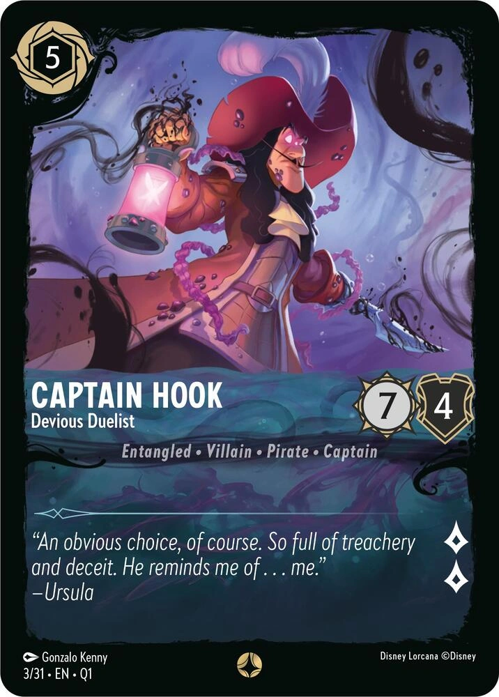 Captain Hook - Devious Duelist