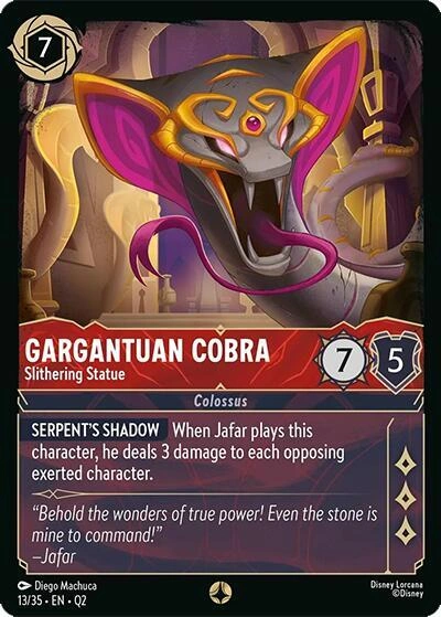 Gargantuan Cobra - Slithering Statue