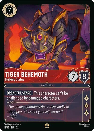 Tiger Behemoth - Hulking Statue